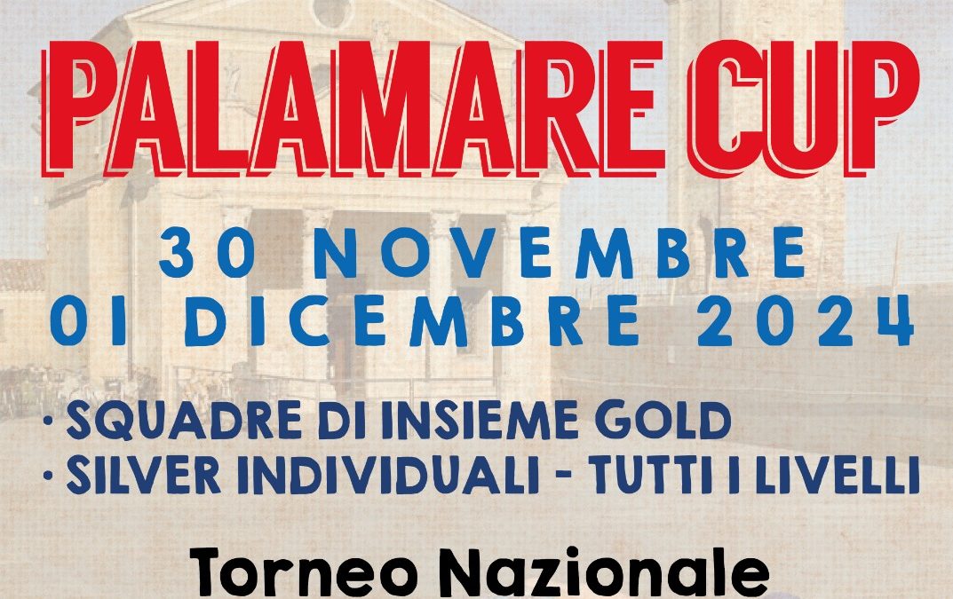 “Palamare Cup” – 3°edizione Torneo nazionale amichevole di Ginnastica Ritmica Caorle (Venezia) 30 novembre- 1 dicembre 2024