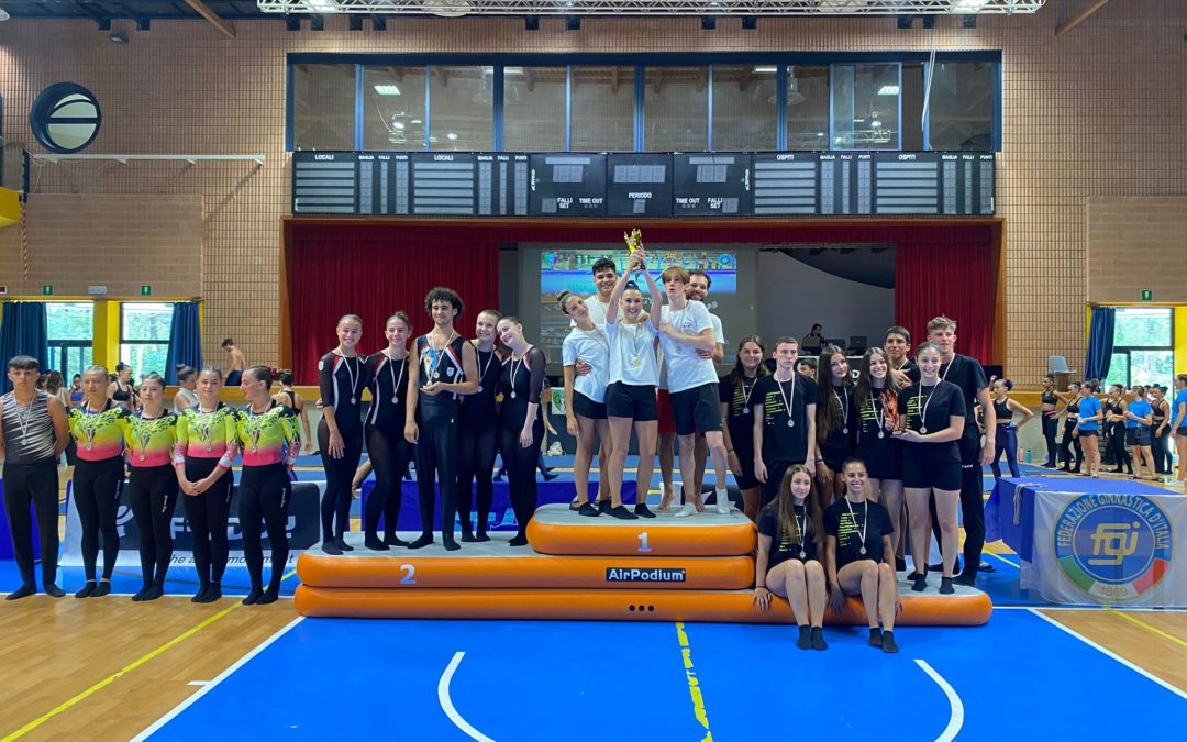 Lignano Sabbiadoro- Risultati strabilianti per il Friuli Venezia Giulia alla finale Gold di TeamGym