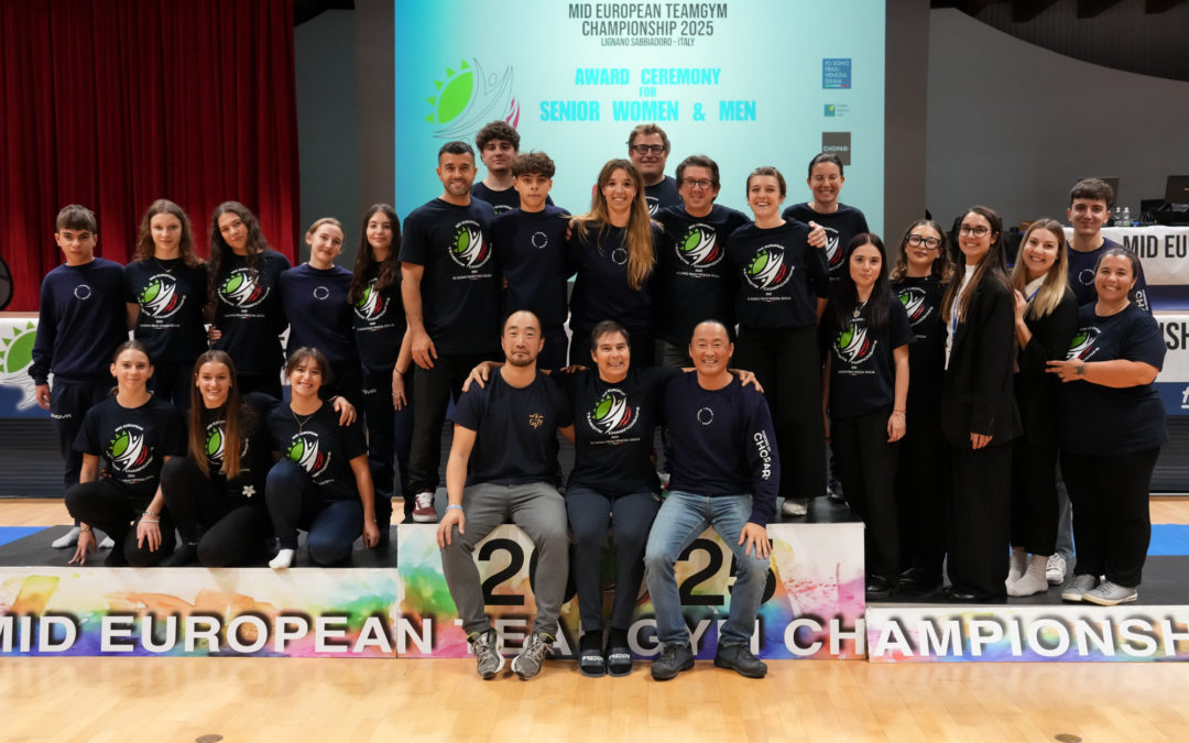 MID EUROPEAN TEAMGYM CHAMPIONSHIPS 2025: il Friuli Venezia Giulia sul podio con 2 argento